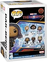 Vista 3 de Funko Pop! Vinyl: The Marvels - DAR-Benn - Figura de vinilo coleccionable - Idea de regalo - Producto oficial - para niños y adultos - Fans