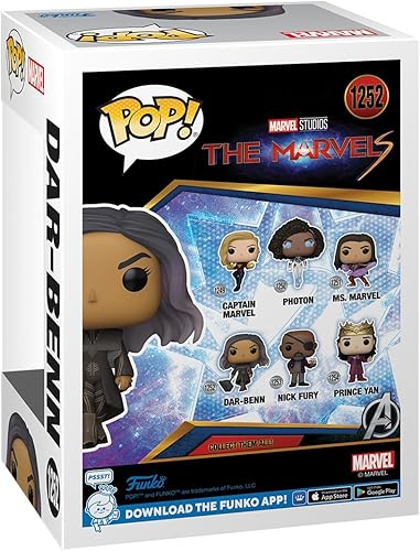 Miniatura 3 de Funko Pop! Vinyl The Marvels - DAR-Benn - Figura de vinilo coleccionable - Idea de regalo - Producto oficial - para niños y adultos - Fans de