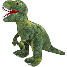 Dinosaur Plush 23.6" Giant Realistic T-Rex Plush Toy for Boys Green