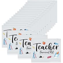 60 Pcs Teacher Appreciation Gifts Bulk Small Waterproof Makeup Toiletry Bag Pouch Cosmetic Pencil Bag Thank You Gifts for Women Men Travel Back to School Season SuppliesTeacher Survival Kit