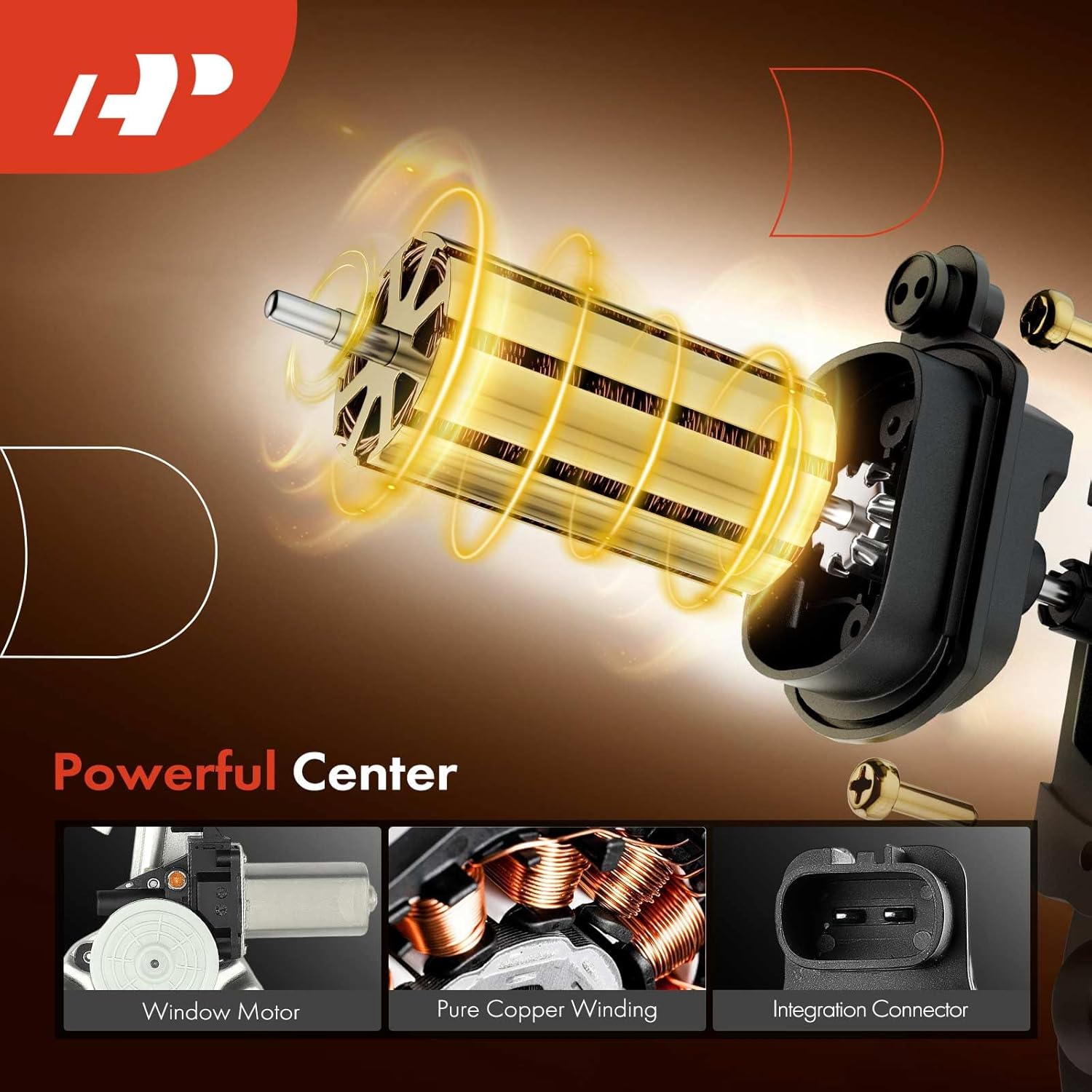 A-Premium Rear Left Driver Side Electric Power Window Regulator with Motor Compatible with Nissan Sentra 2020-2025