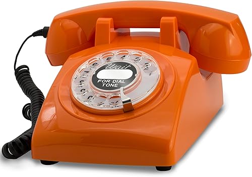 El cable original de los años 60 de Opis, Alemania Teléfono de los años 60 a 1970Teléfono giratorioTeléfono retroTeléfono de la vieja disponible en Yaxa Costa Rica