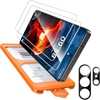 L K [2+1 Pack] for Samsung Galaxy S26 Ultra Screen Protector Tempered Glass + Camera Lens Protector + Dusting-Install Frame [Mil-Grade Drop Proof ] Touch Sensitive 0 Bubbles HD Film
