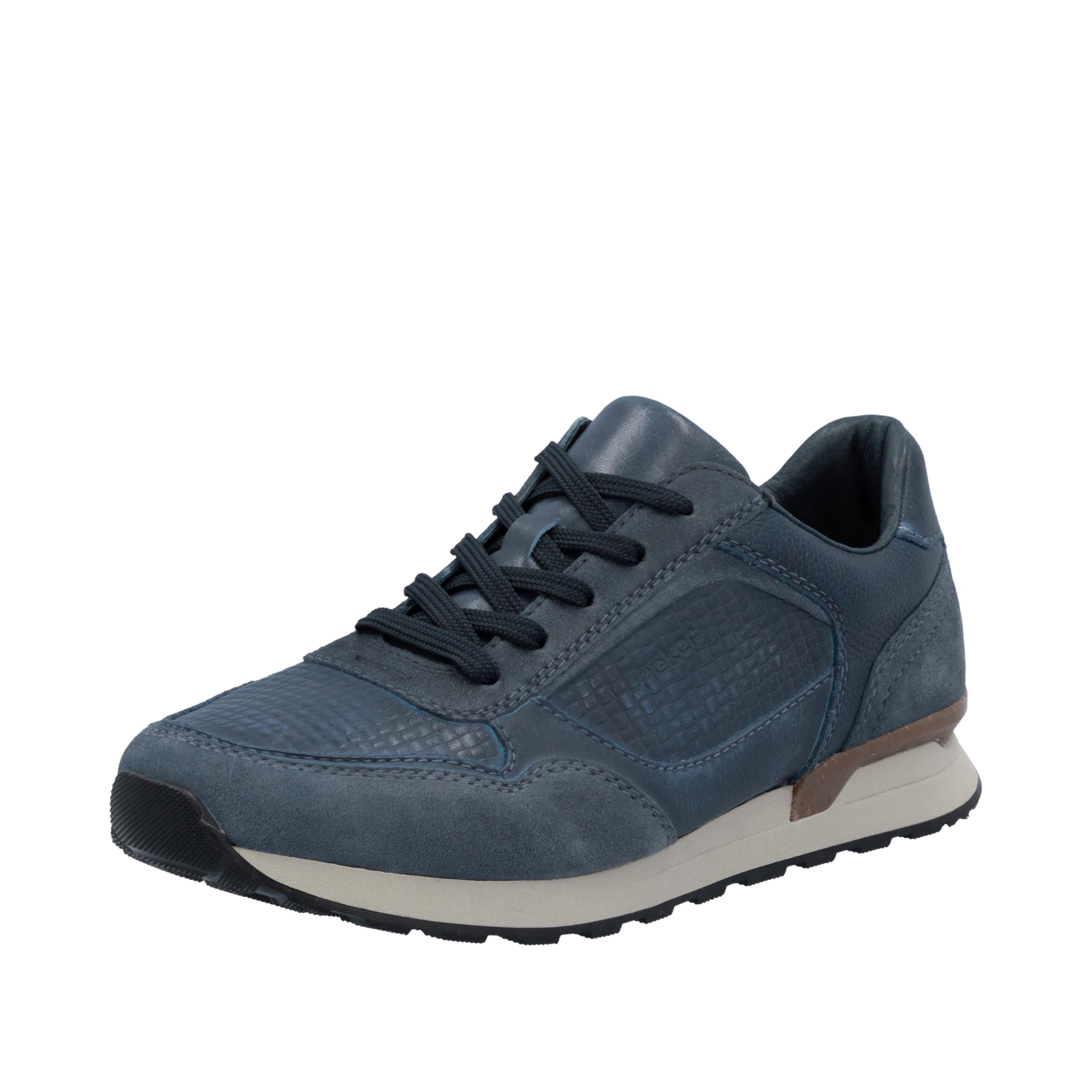 Rieker U0311-25 Schnürhalbschuh Glattleder Herren in braun