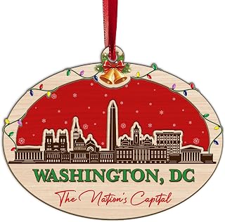 Washington DC Skyline Ornament