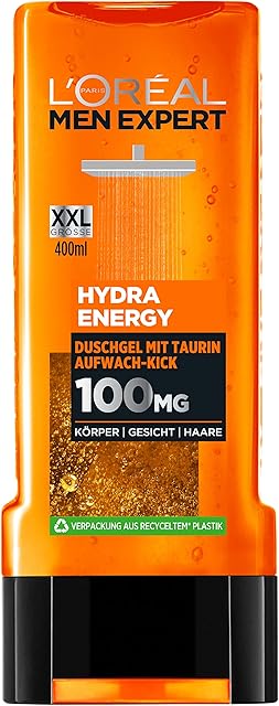 L'Oréal Men Expert Hydra Energy Taurine Żel pod Prysznic, 400 ml