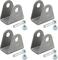 Zreneyfex 4Pcs Steel Shock Mounts for Motorcycle ATV Go Kart Dirt Bike - Universal Suspension Brackets Easy Install