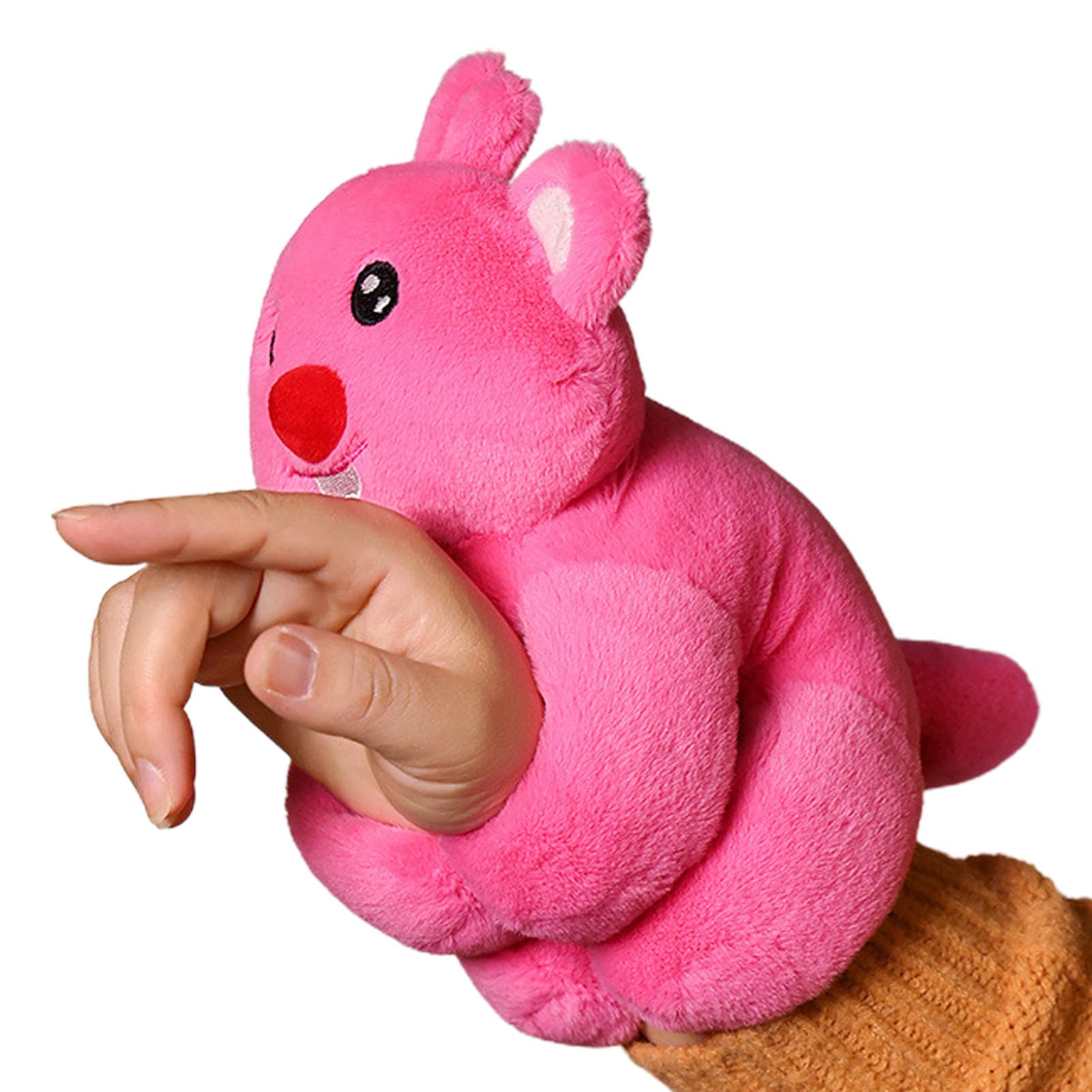 Amazon.co.jp: ピンクのぬいぐるみおもちゃ, 漫画のピンクの人形パパ