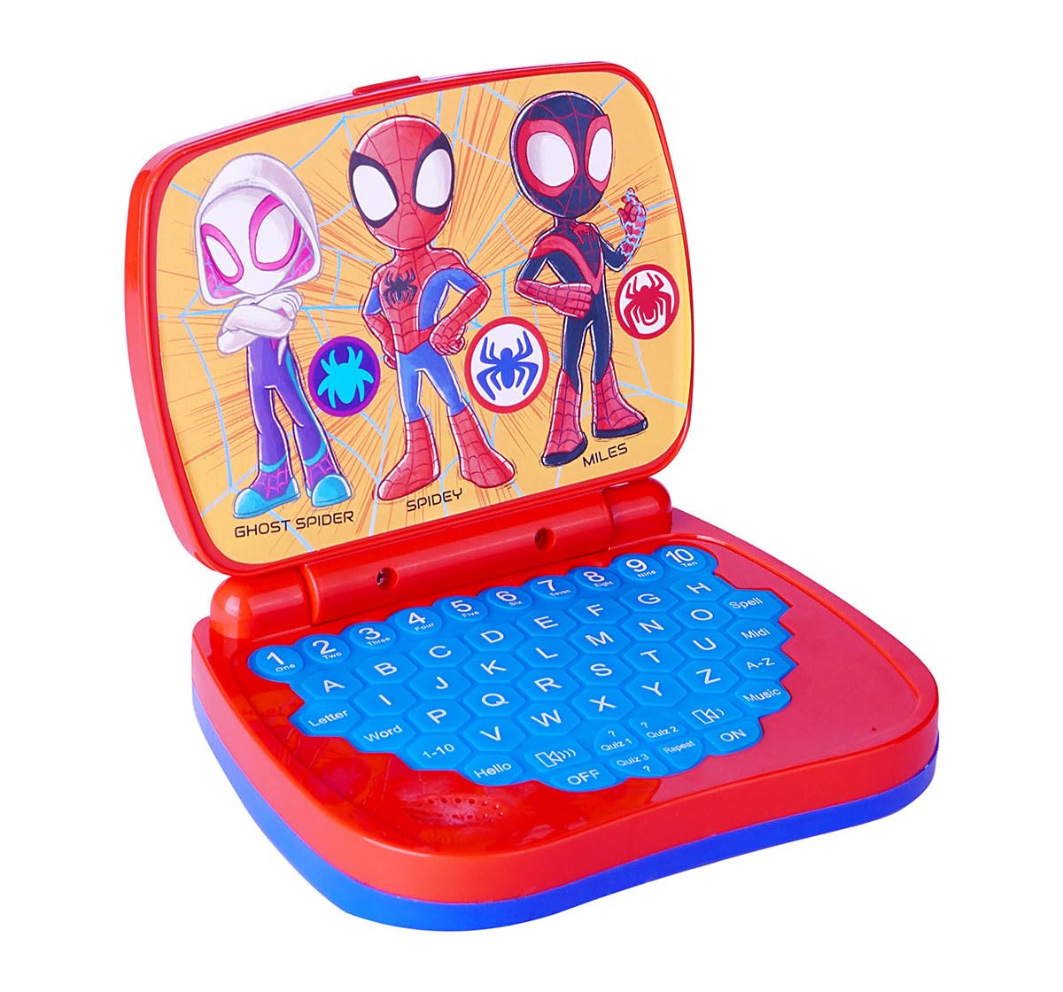 Kriiddaank Spiderman Educational Laptop LTW - Interactive Games, Tech Toys for Girls, Engaging Content & Learning Tool | Fun & Educational Toy for Kids | Safe, Engaging & Interactive Play-image-2