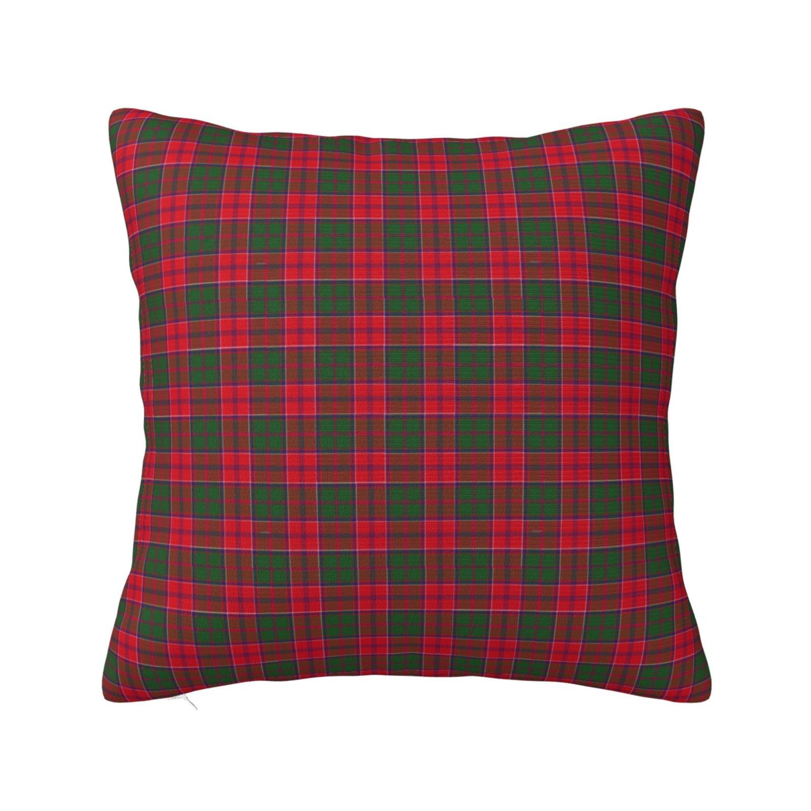 Grant Clan Tartan Pillowcase 18"x18"
