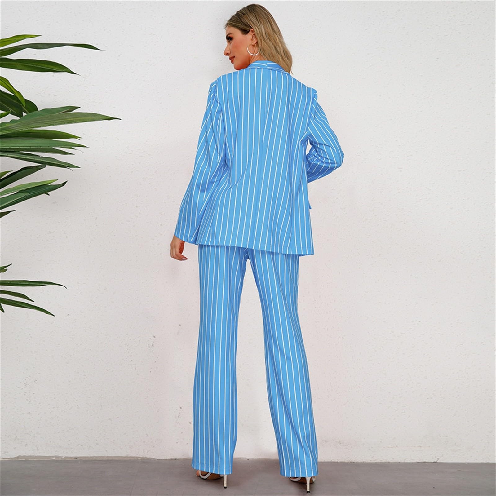Chándal elegante para mujer de talla grande, de manga larga, pantalones y chaqueta de ceremonia, chaquetas de dos piezas, elegante, otoño-invierno, para ceremonia para bodas y fiestas