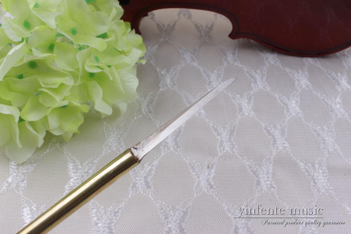 Yinfente Violin Bridge Hold Clamp & Knife, Violin Guitar Tool