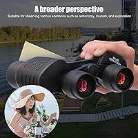 Vista 4 de EKSMA 80x80 High Power Binoculars for Adults, Professional Optical Binocular Telescope Night Vision Binoculars for Bird Watching, Hunting