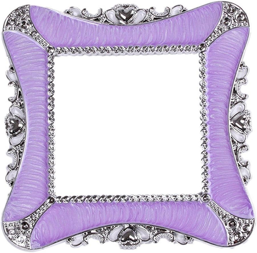 Fueerton Home Switch Cover Square Shape Switch Wall Light Socket Sticker Room Decoration (Purple)