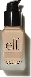 e.l.f. Flawless Finish Foundation, Lightweight & Medium Coverage, Semi-Matte Finish, Fawn, 0.68 Fl Oz (20mL)