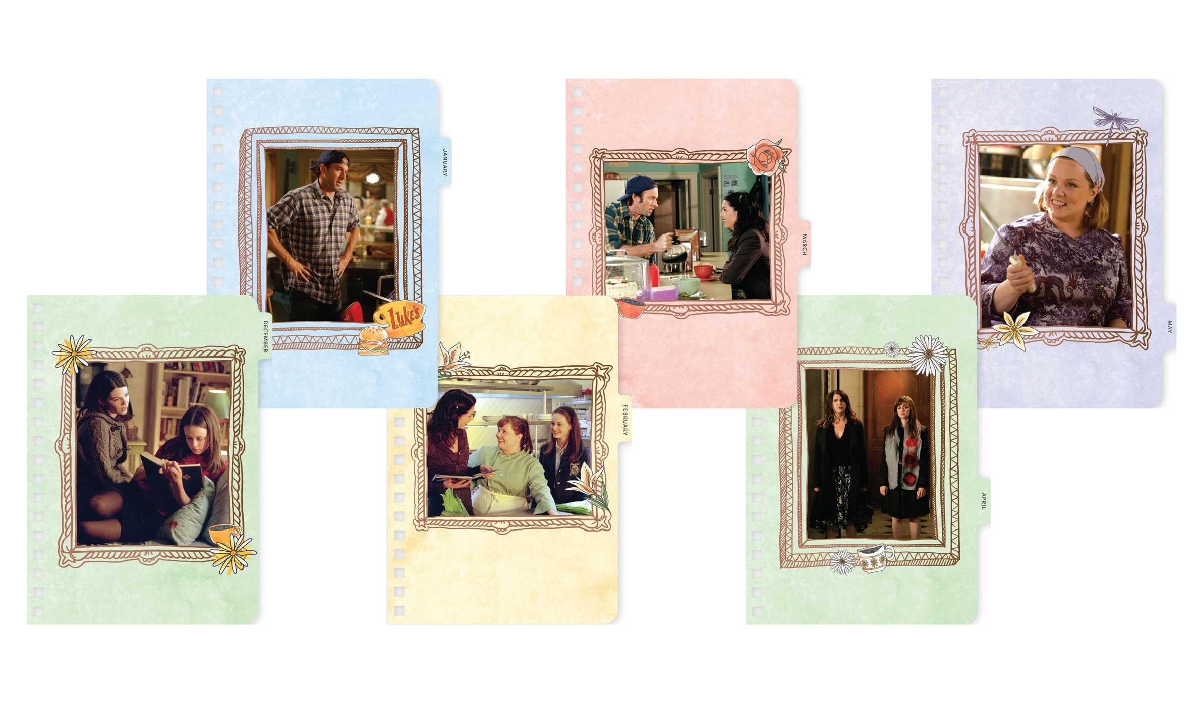 2026 Gilmore Girls 13-Month Weekly Planner