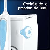 Oral-B Jet Dentaire Health Center, 5 Intensités, Blanc | Canules Dédiées, Modes de Pression pour un Nettoyage en Profondeur entre les Dents, Technologie Douce sur les Gencives - 6