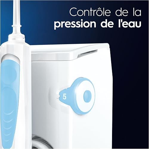 Oral-B Jet Dentaire Health Center, 5 Intensités, Blanc | Canules Dédiées, Modes de Pression pour un Nettoyage en Profondeur entre les Dents, Technologie Douce sur les Gencives - 6