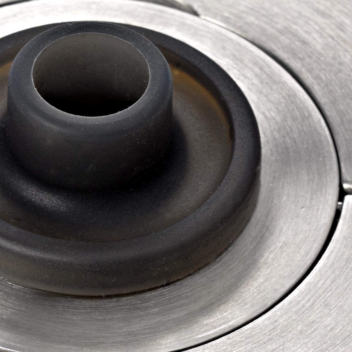 AdHoc Champ Champagne Stopper - Leakproof Bottle Topper Gadget - Low-Profile Champagne Saver with Tight Vacuum Seal