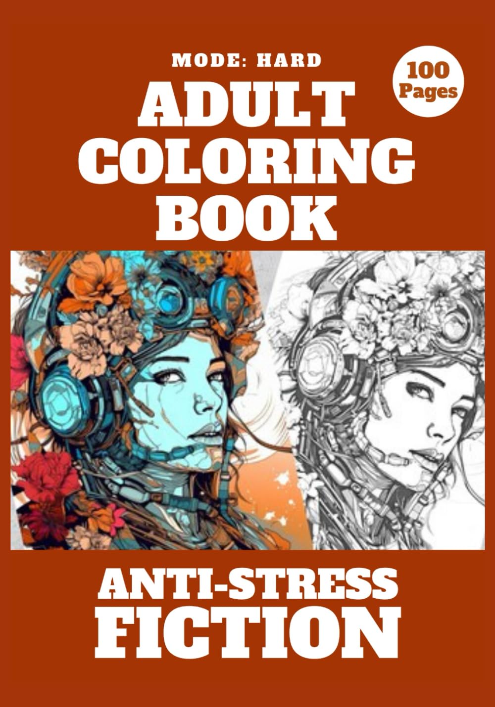 Adult Coloring Book: Theme : Fiction