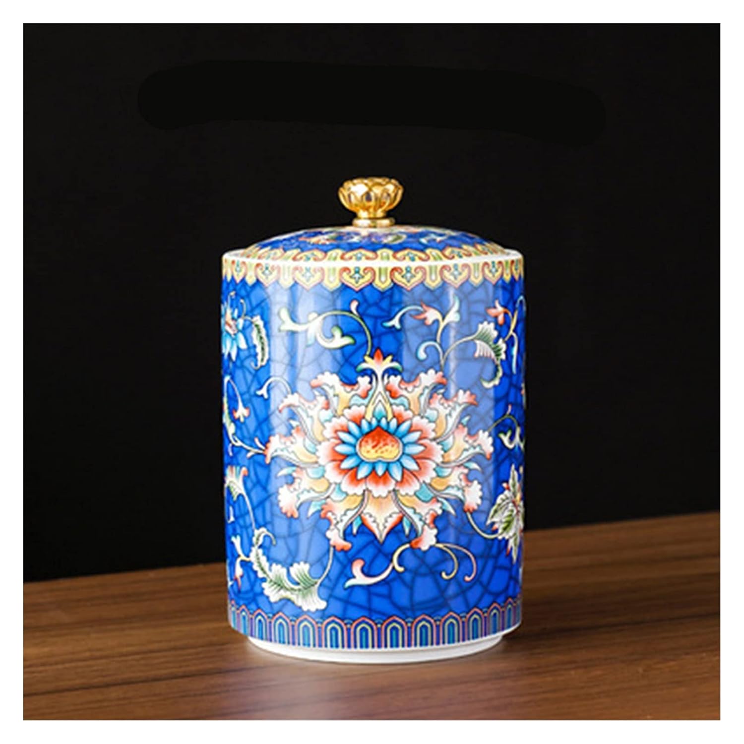 Tea Caddy Ceramic Tea Caddy Home Travel Tea Set Ceramic Airtight Cans