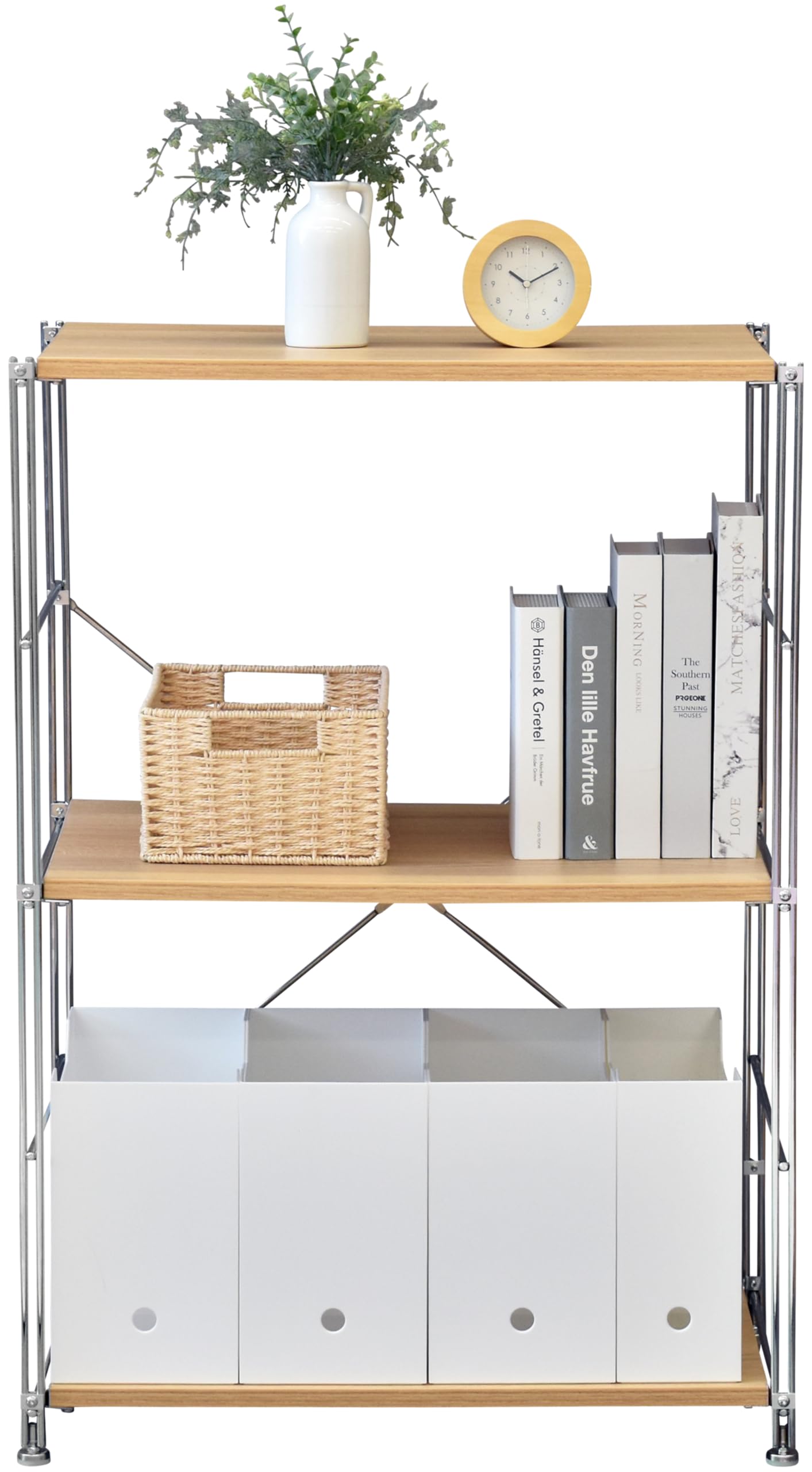 Amazon｜ekans(エカンズ) ラック ラインシェルフ 幅45～80×奥行42.5×高