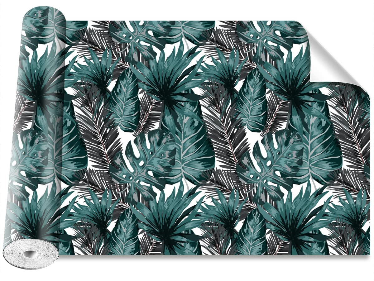 Papier peint camouflage feuilles tropicales Tulup 208x146cm