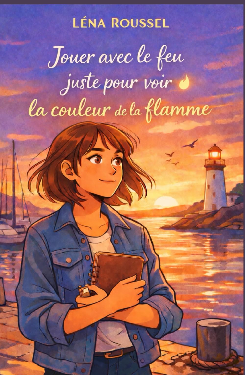 Jouer avec le feu, juste pour voir la couleur de la flamme: un roman Young adulte profondément émouvant, facile à lire, fluide et immersif.