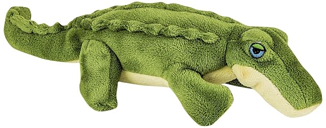 Fluff & Tuff - Sabana bebé Gator con Perro de Peluche Juguete