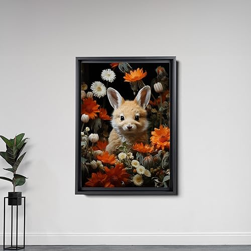 Miniatura 5 de Hare, Moon, And Star Nature Art Print, Cactus And Desert Nighttime Illustration, Rabbit Art Print, Rabbit Prints On Canvas, Cactus Art Print, Wall