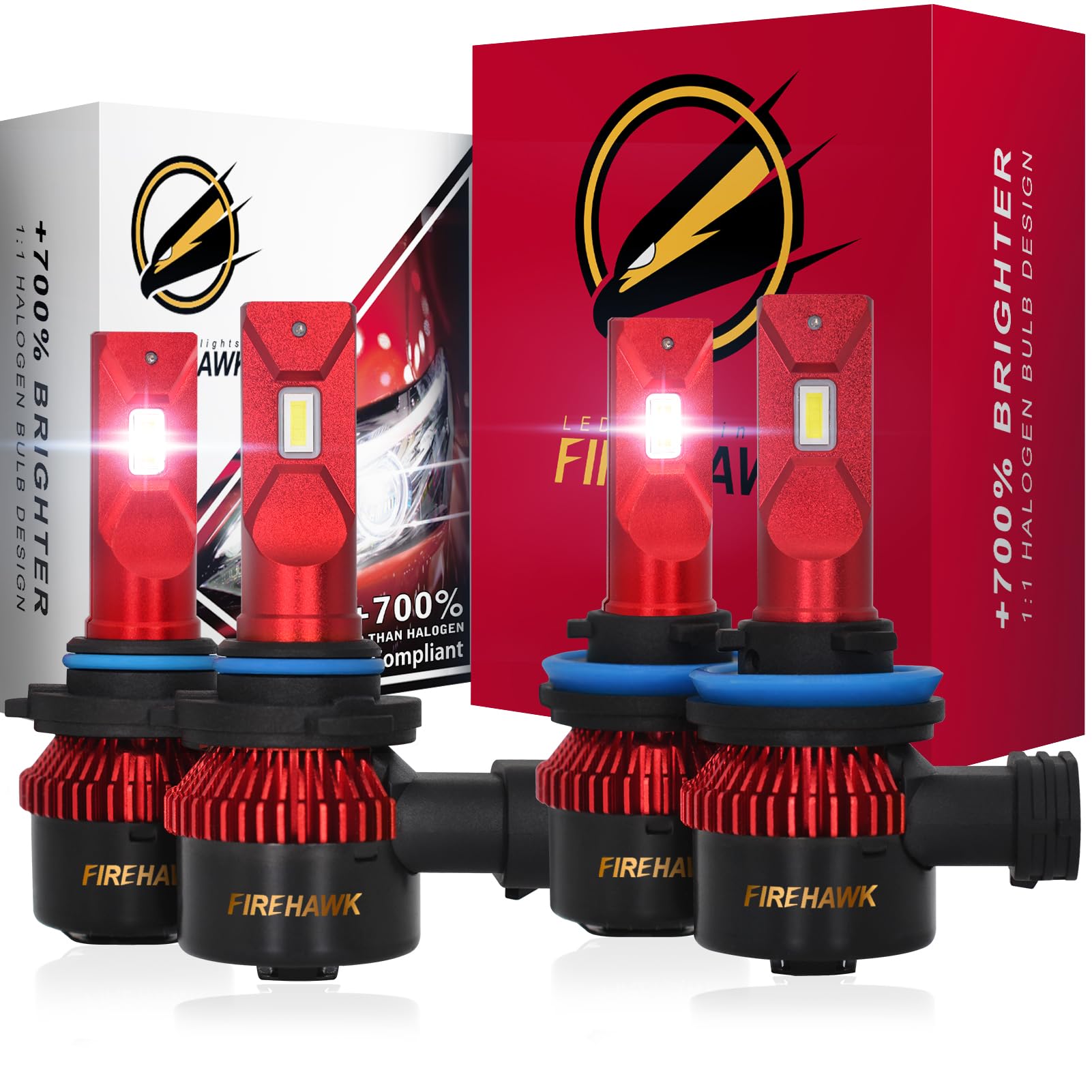 JSB_dai.様 WS55-H11/HB3/HB4 Amazon.com: Firehawk 9005/HB3 and H11/H8/H9/H16 LED Bulbs Combo