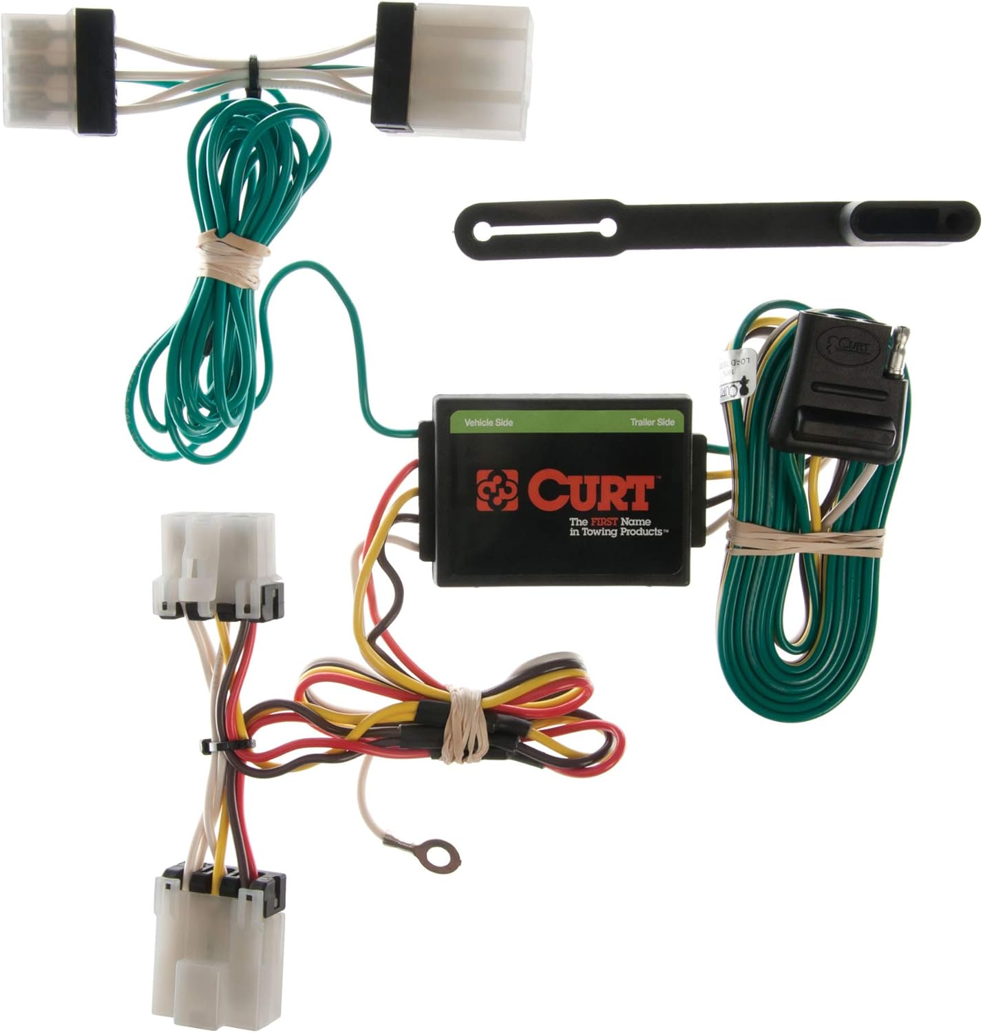 CURT 56418 Wiring Harness CURT 56418 4-Pin Trailer Wiring Harness - Custom Plug-in For Select Nissan Kicks Filage Pour Remorque