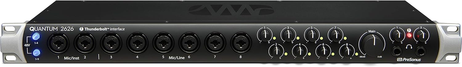 PreSonus Quantum 2626 26x26 Thunderbolt 3 Audio Interface