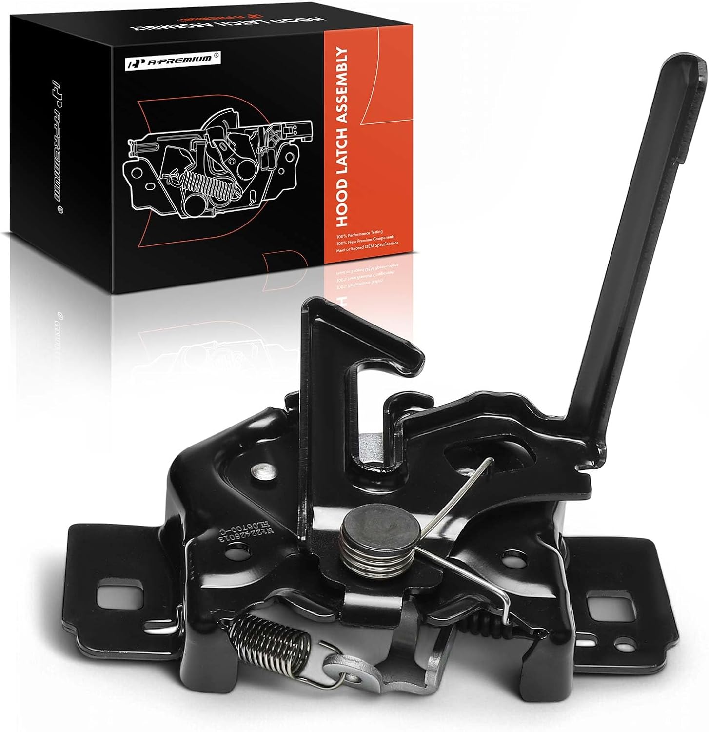 A-Premium Hood Latch Lock Compatible with Ford Expedition 2007-2017 & Lincoln Navigator 2007-2014, Front Hood Lock Engine Bonnet Latch Assembly