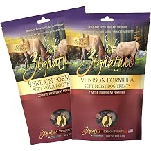 Zignature Venison Soft Moist Treats for Dogs 2 Pack