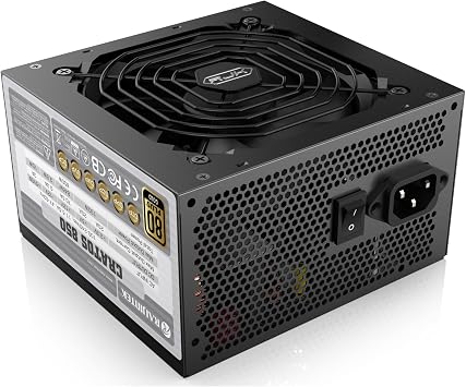 RAIJINTEK CRATOS 850 Black, 80PLUS Gold, ATX3.1, 850W, Full Modular Power Supply, 0R30B00007