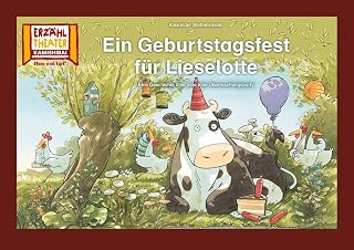 Ein Geburtstagsfest für Lieselotte / Kamishibai Bildkarten: 12 Bildkarten für das Erzähltheater