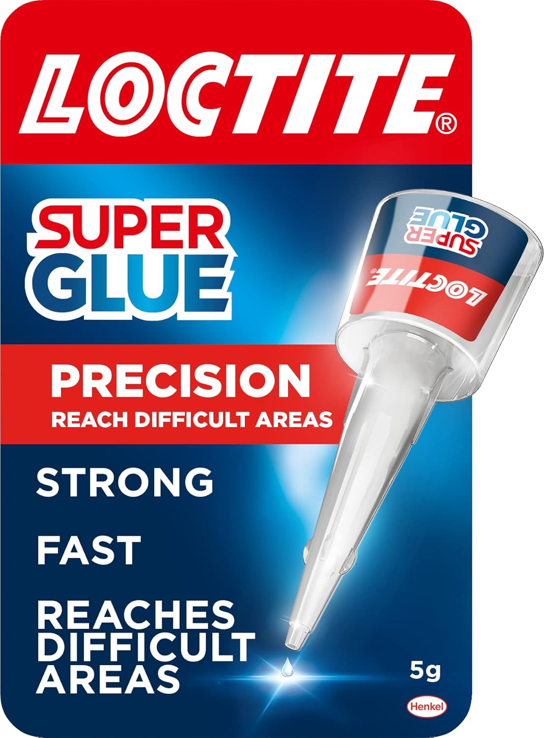 Loctite Precision, Strong All Purpose Liquid Adhesive for Accurate