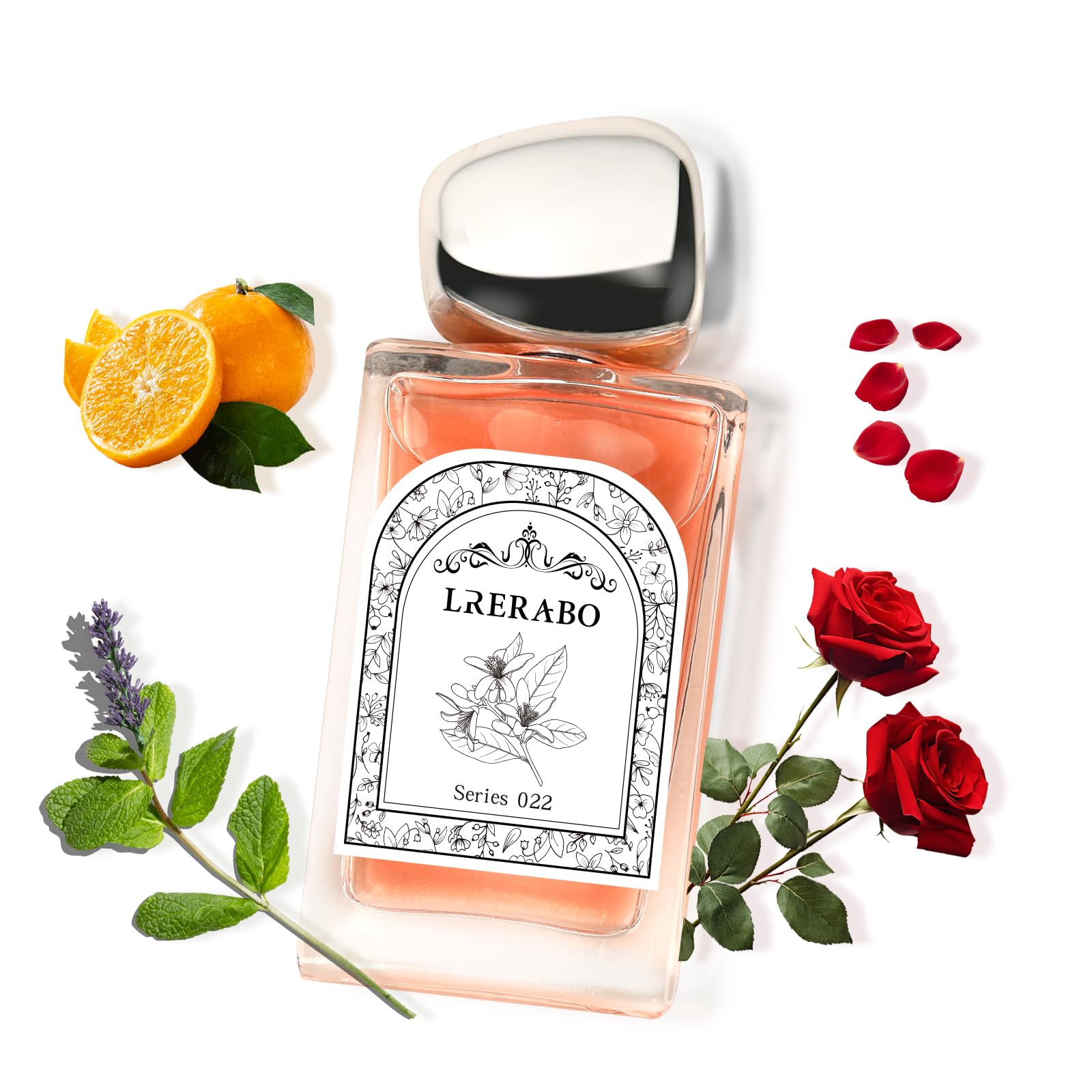 No.022 - Oriental Floral Eau de Parfum - Inspired by Co .co Made .moiselle‘s Luxury Fragrance for Women Long Lasting Perfume Spray - 1.7 Fl Oz/50 ml