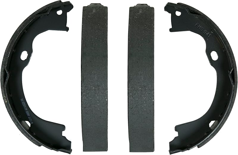 Jogo de sapatas do freio de estacionamento traseiro Wagner Z941 para Dodge Nitro, Jeep Gladiator, Liberty e Wrangler – 1 conjunto