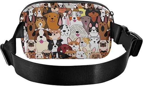 Miniatura 2 de Riñonera de moda para mujer, riñonera impermeable, ajustable, correa casual, viajes, senderismo, ciclismo, correr, O4, Casual