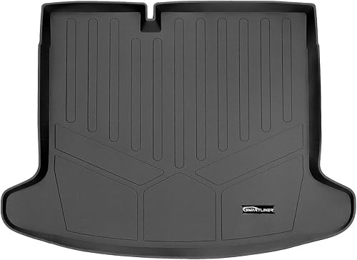 SMARTLINER Tapete de suelo de carga de ajuste personalizado para todo tipo de clima, color negro, compatible con Nissan Kicks 2018-2023