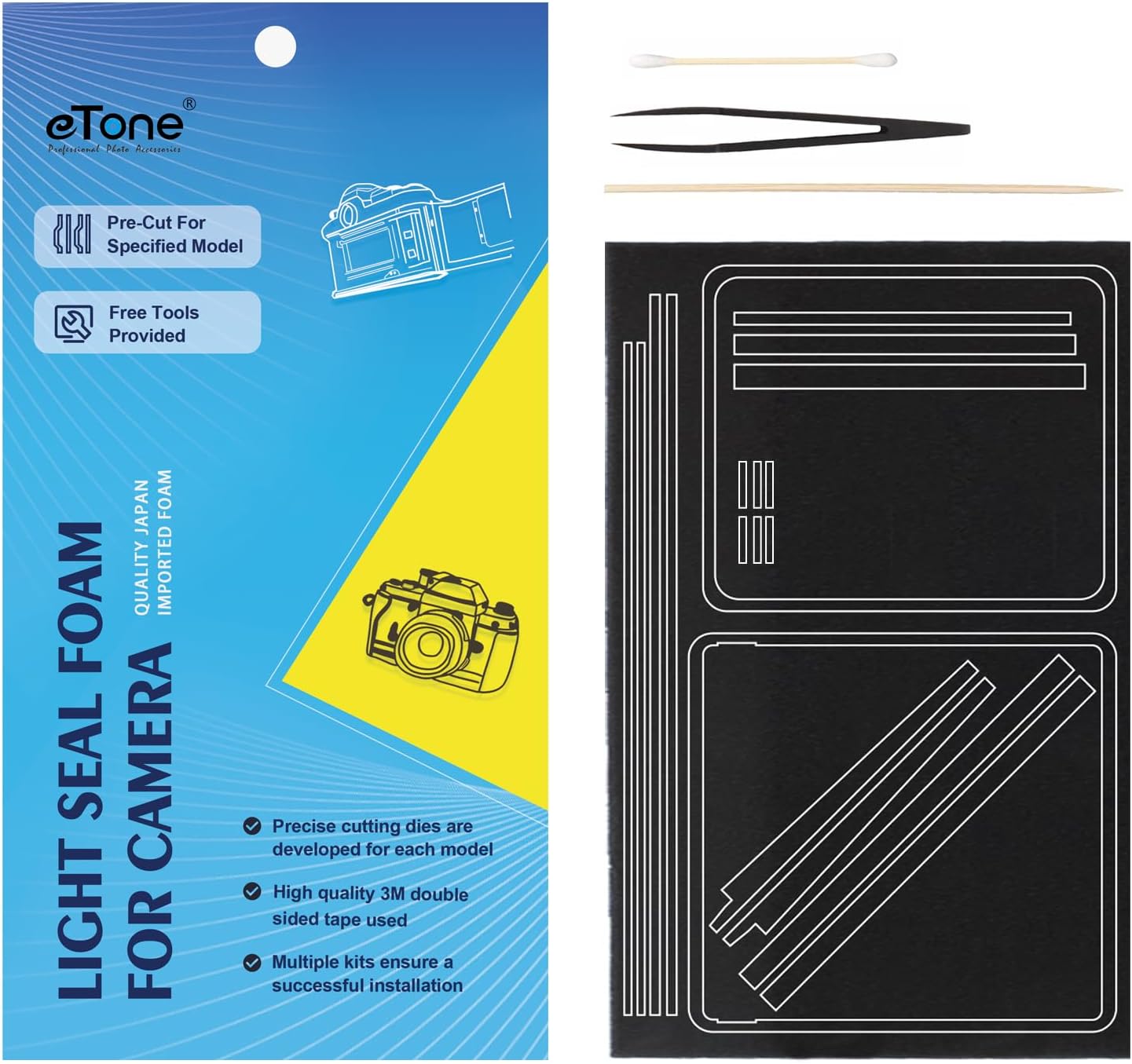 Mallette Mousse Prédécoupée XL Waterproof TAN NUPROL