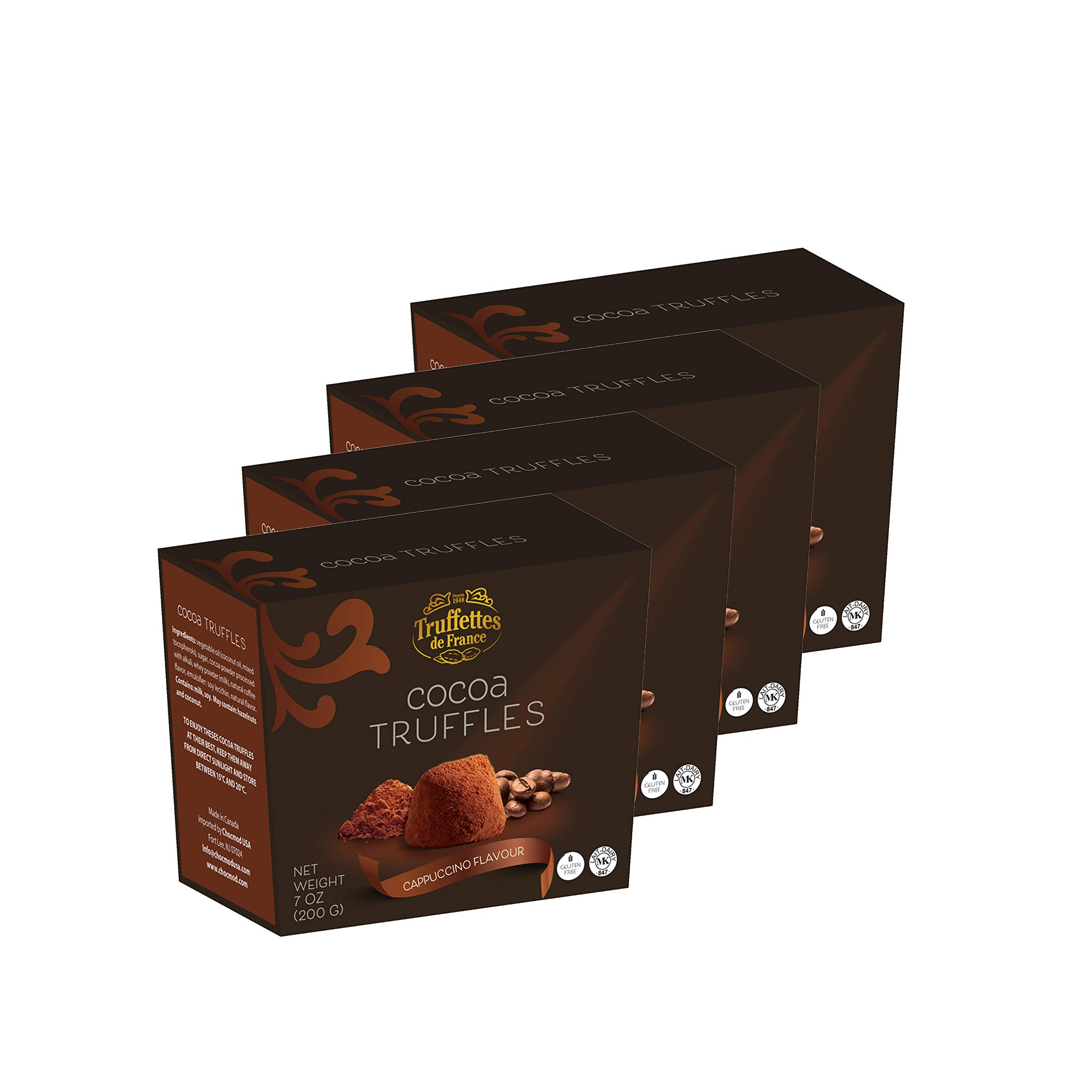 Buy Truffettes de France Chocolate Truffles Cappuccino French Cocoa