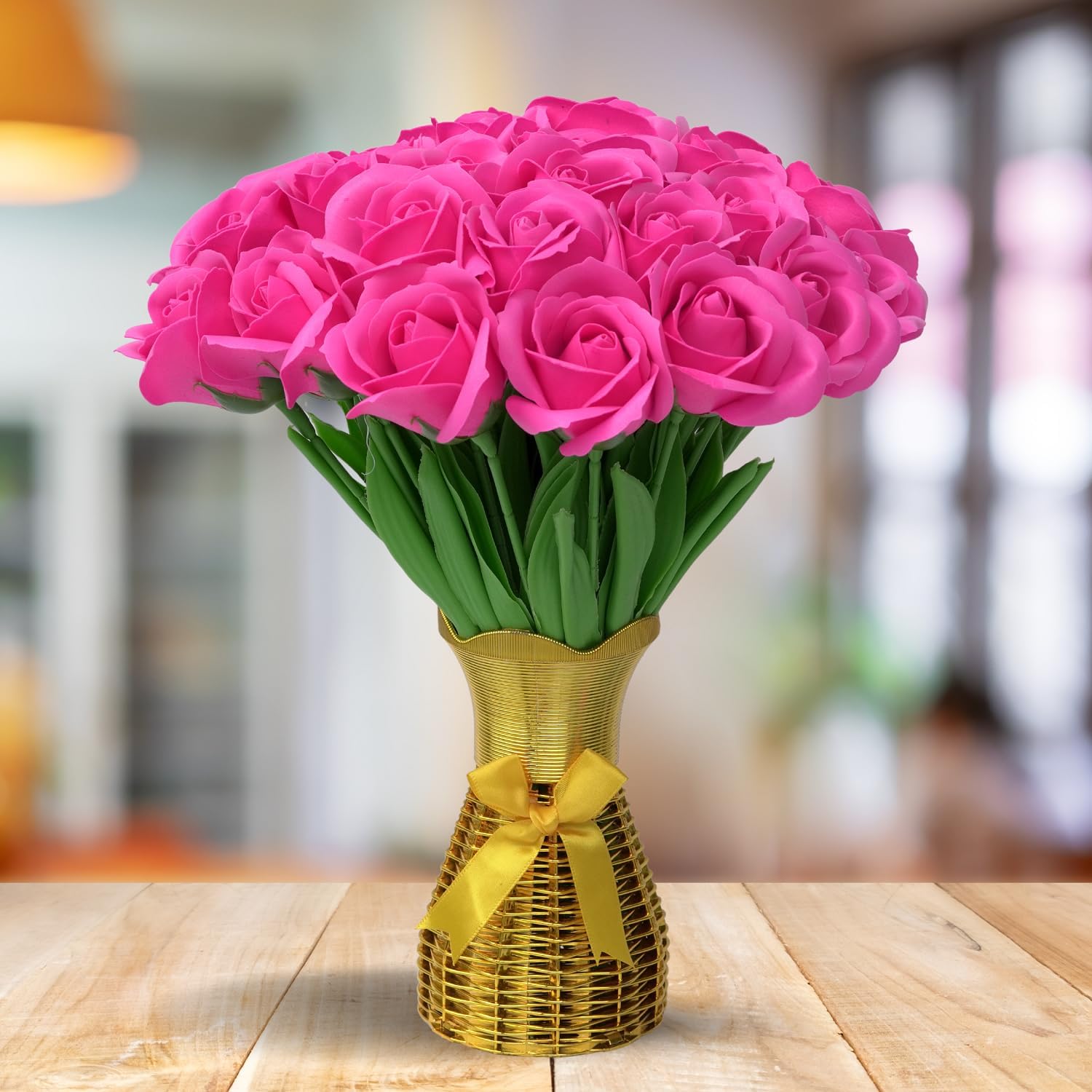 DIOAMO 5 Pcs Natural Look Artificial Flowers for Decoration | for Gifting, Home, Bedroom, Office Corner, Living Room, Wedding Decoration Items (Without Vase) (B0DFPQ1DMF) Amazon Price History, Amazon Price Tracker