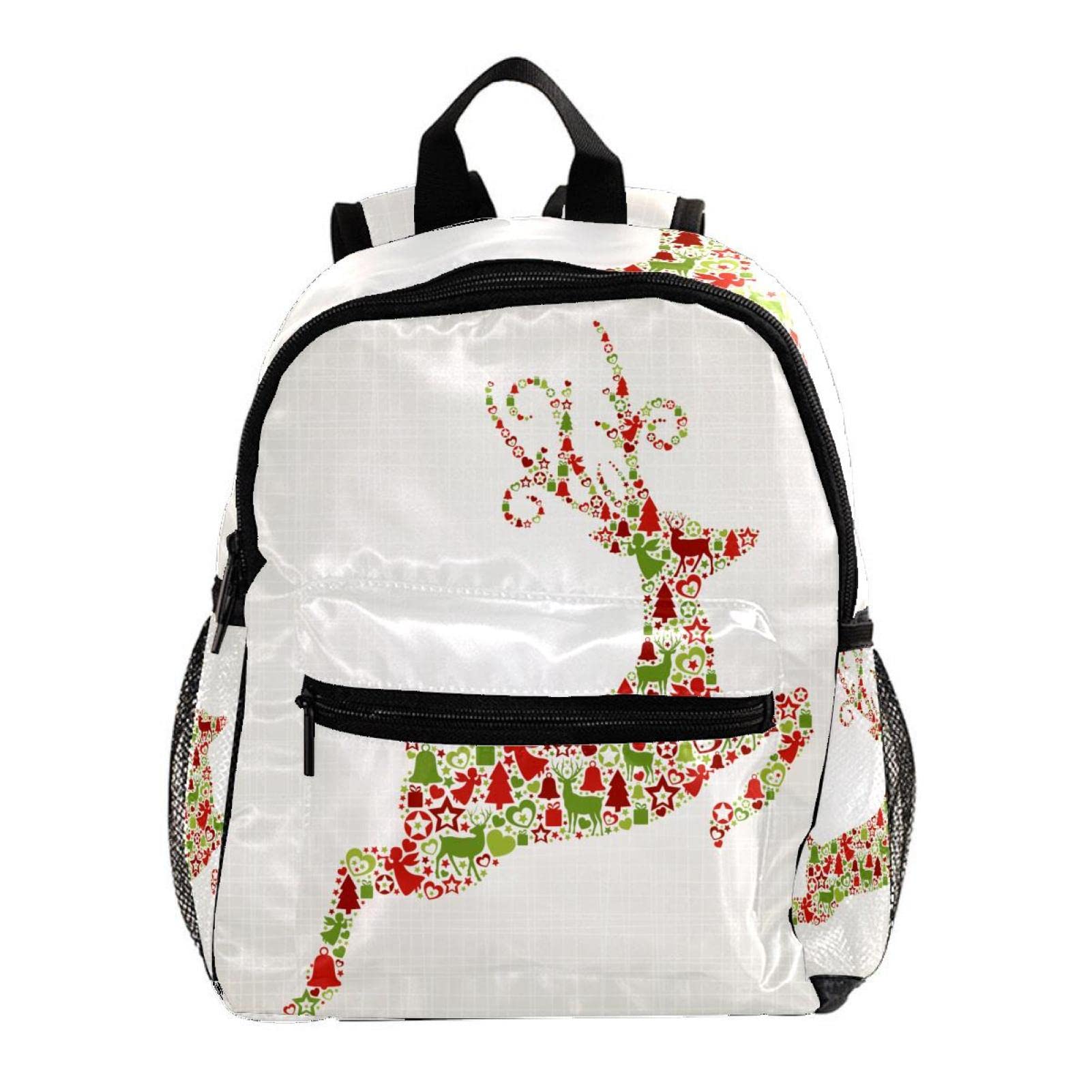 Sac à dos pour garçons idée cadeau de Noël motif cerf mignon 30,5 cm - 6