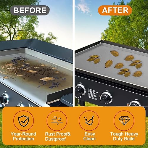 Miniatura 2 de Alfombrilla de silicona de 36 pulgadas para parrilla Blackstone de 36 pulgadas, resistente de 36 pulgadas, para parrilla de gas Blackstone de 36