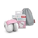 Alpine Muffy Baby Ear Protection for Babies and Toddlers up to 36 Months - CE & ANSI Certified - Noise Reduction Earmuffs - Comfortable Baby Headphones Against Hearing Damage & Improves Sleep - Pink