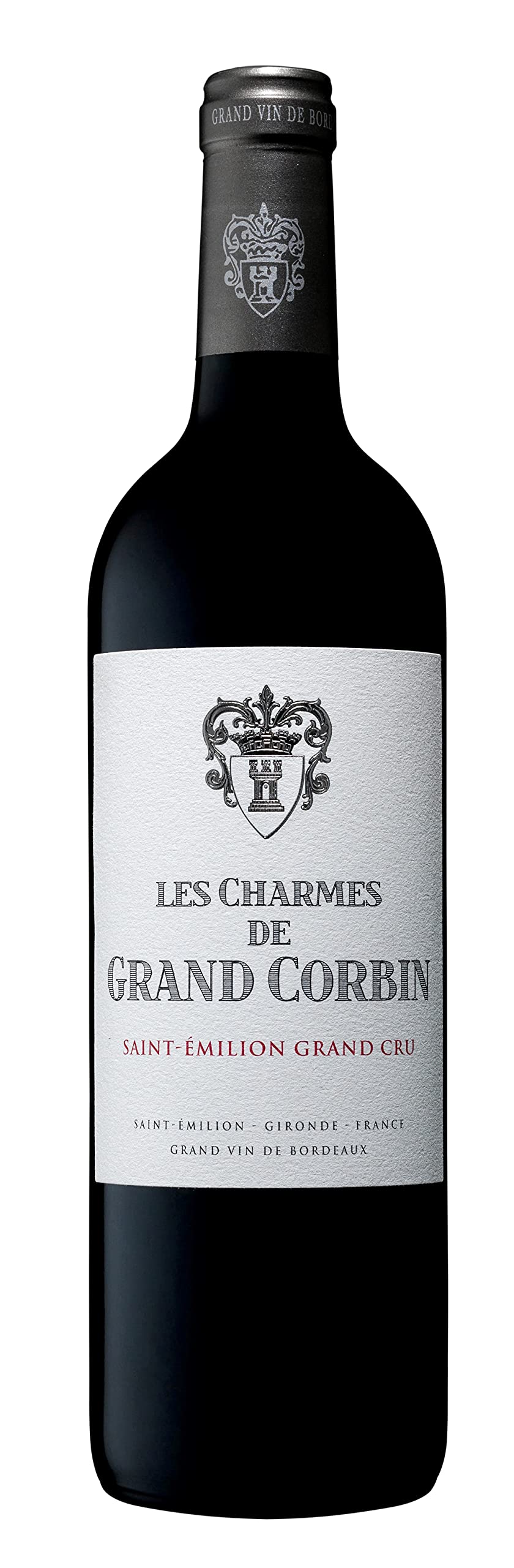 Geschenkset - Rotwein Trocken - Entdeckung von Saint Emilion Grand Cru-Wein - Folie De Chauvin - Charmes de Grand Corbin - La Croix Montlabert (3 x 0,75 l)