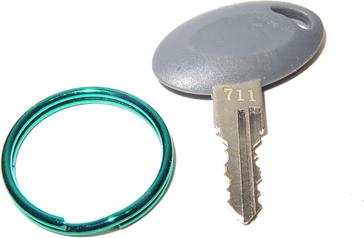 Bauer 711 Replacement Key Bauer Gray 711 Key Factory Cut
